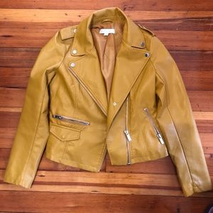 NY&C Faux Leather Jacket